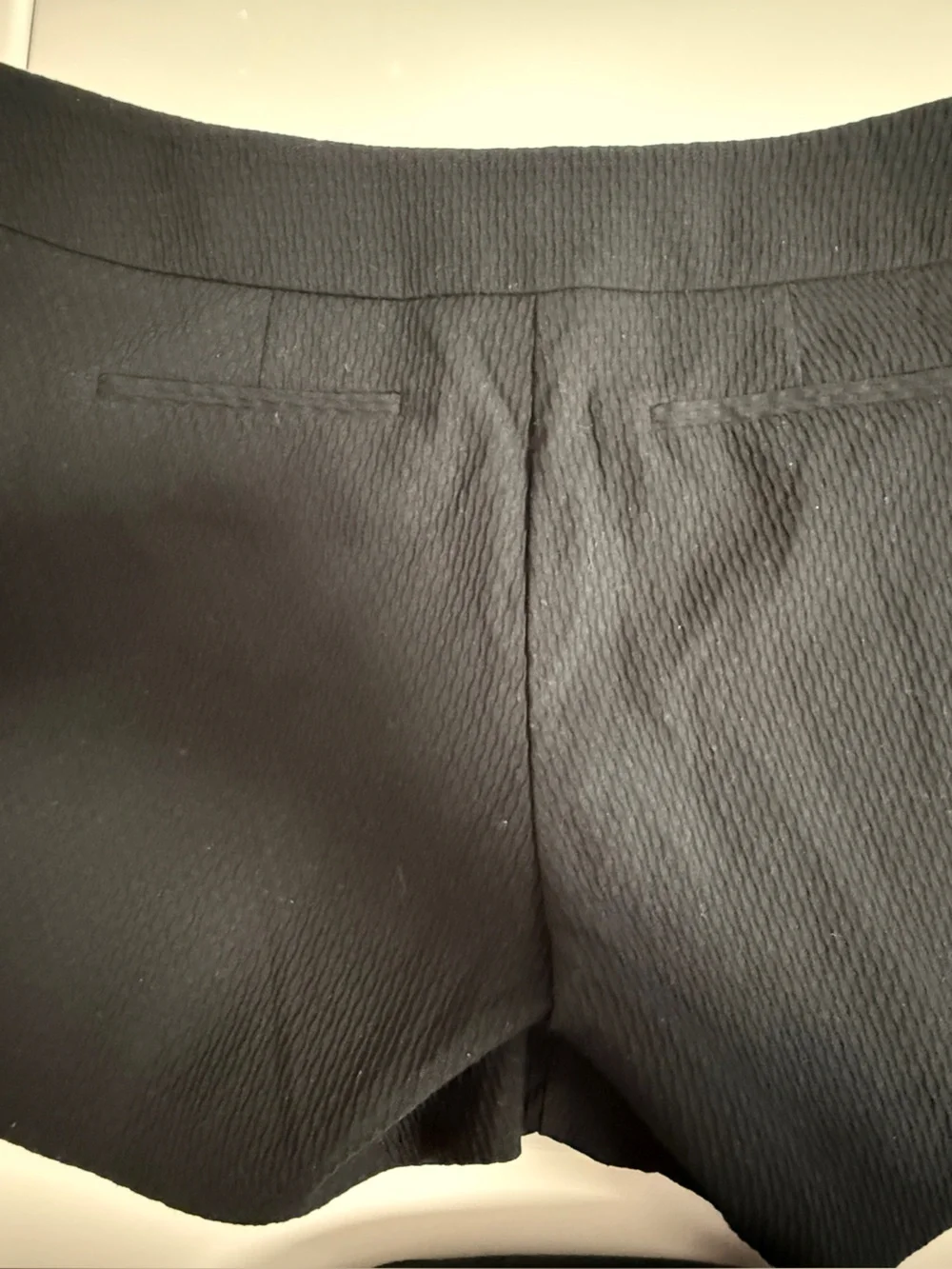 Apt. 9 Black High-Waist Textured Shorts